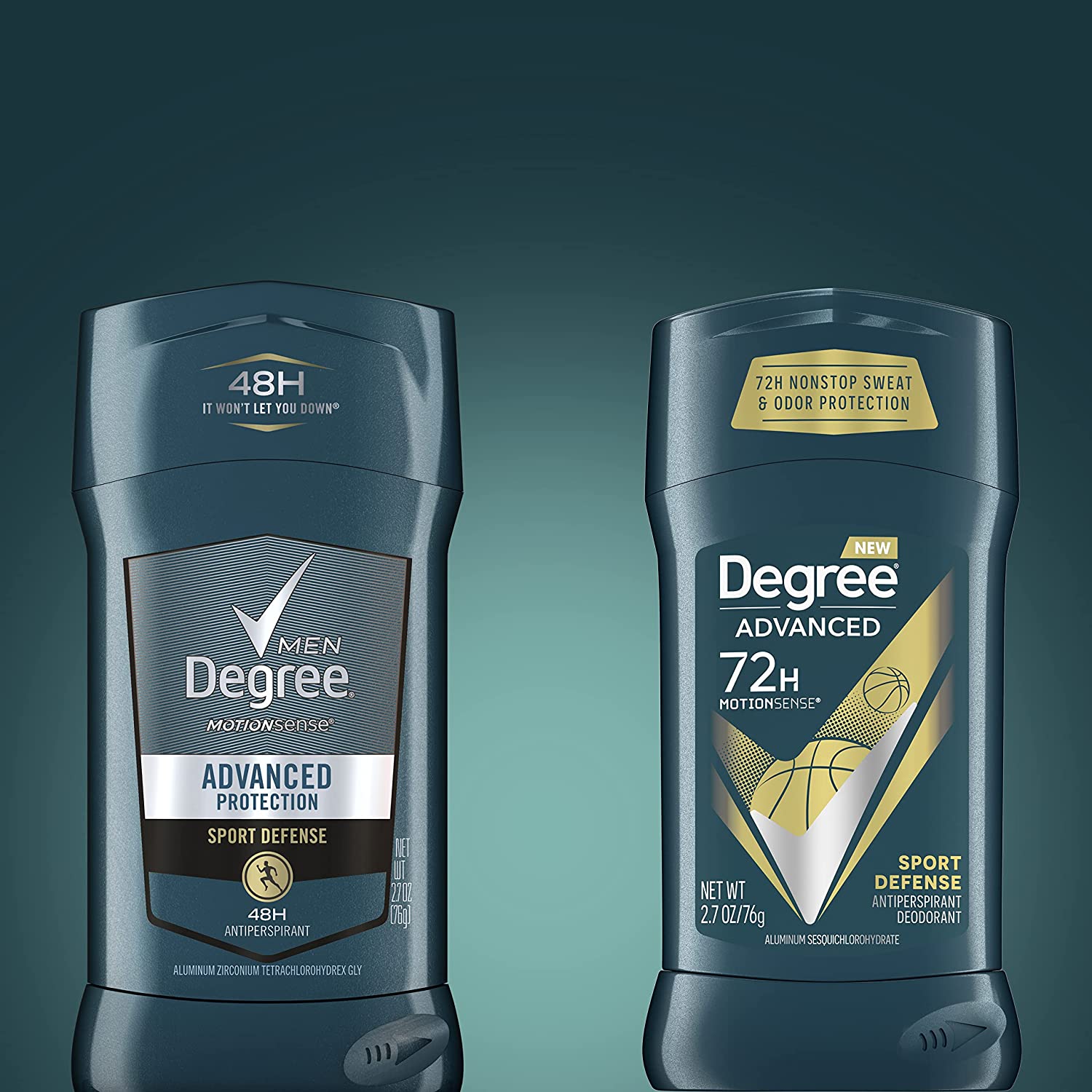 Degree Advanced Protection Antiperspirant Deodorant Sport Defense 4 count 72-Hour Sweat and Odor Protection Antiperspirant For Men With MotionSense Technology 2.7 oz - Image 8
